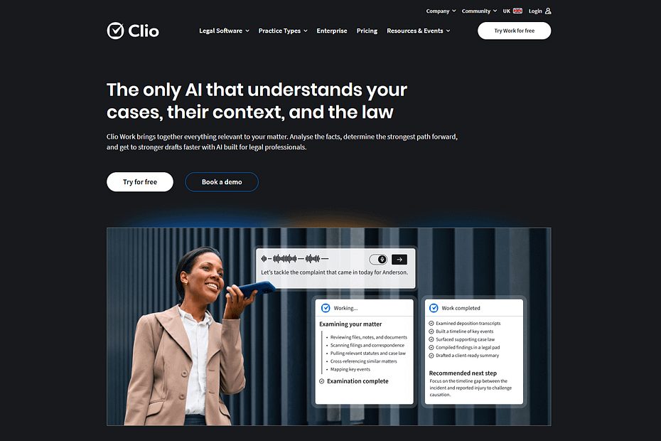 Clio Docket Is Now In Clio Work, Combining An AI Workspace with Access to More Than 1 Billion Court Filings